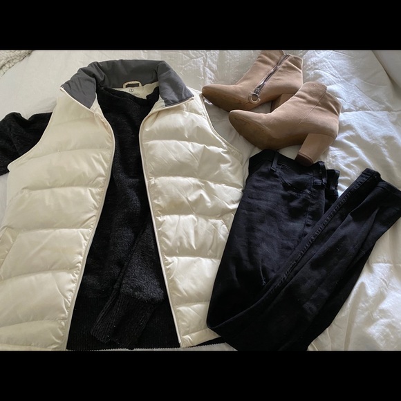 Lands end white bubble vest - Picture 2 of 2